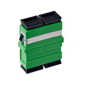 SC/APC OS1/OS2 Singlemode Through Coupler Flangeless Duplex